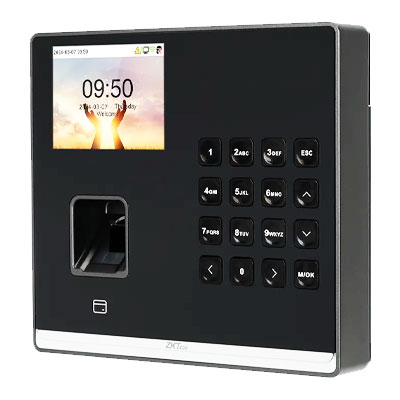 Reloj checador ZKTeco M2LR premium con 10000 huellas, WiFi y 4G